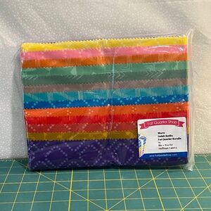Quilting cotton - fat quarter bundle of Warm Indah Batiks by me + you